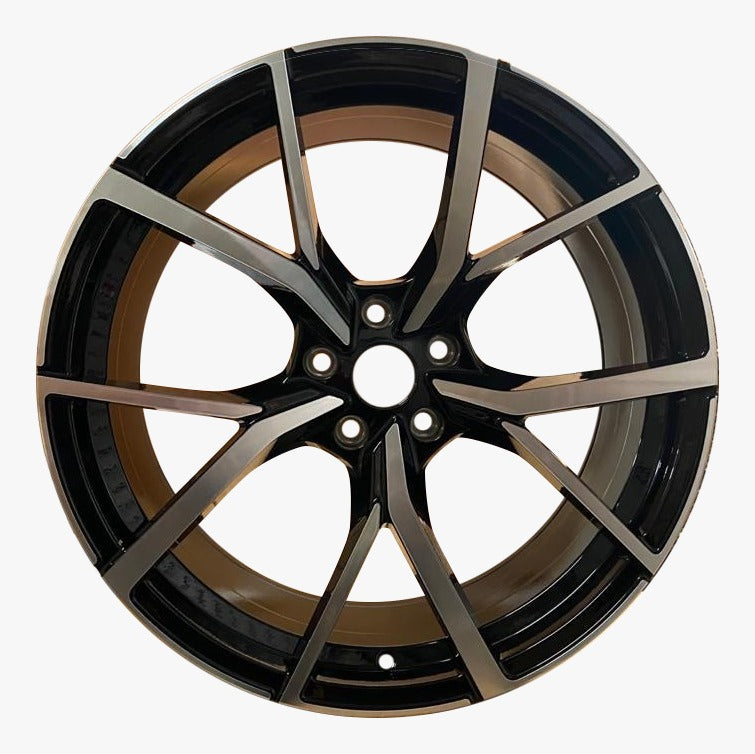 VW Estoril Style Wheels – Gloss Black Machined
