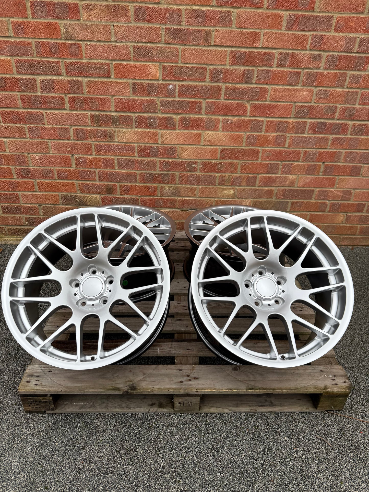 BMW CSL Style Alloy wheels Hyper Silver