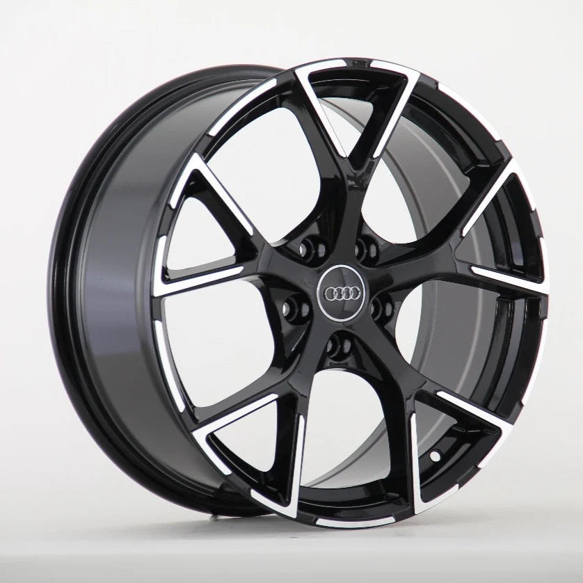 2023 RS3 Style Style Wheels – Gloss Black Machined