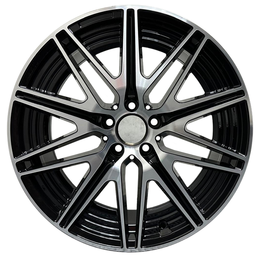2024 C43 AMG Style Wheels – Gloss Black Machined