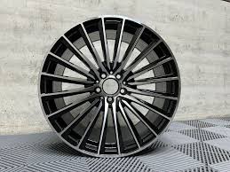 2024 AMG Twist Style Wheels – Gloss Black Machined