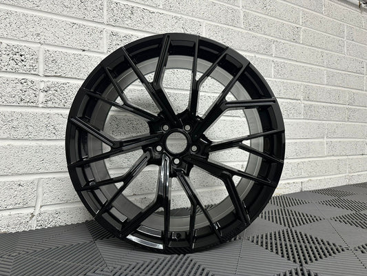 2025 A6 AVANT Style Wheels – Gloss Black