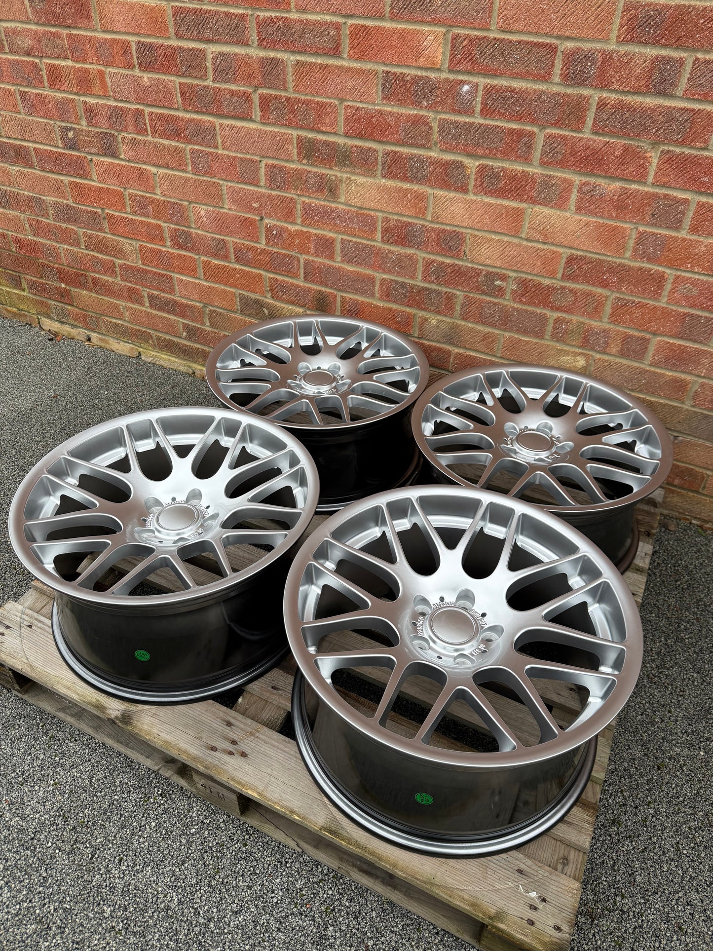 BMW CSL Style Alloy wheels Hyper Silver