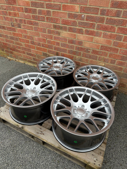 BMW CSL Style Alloy wheels Hyper Silver