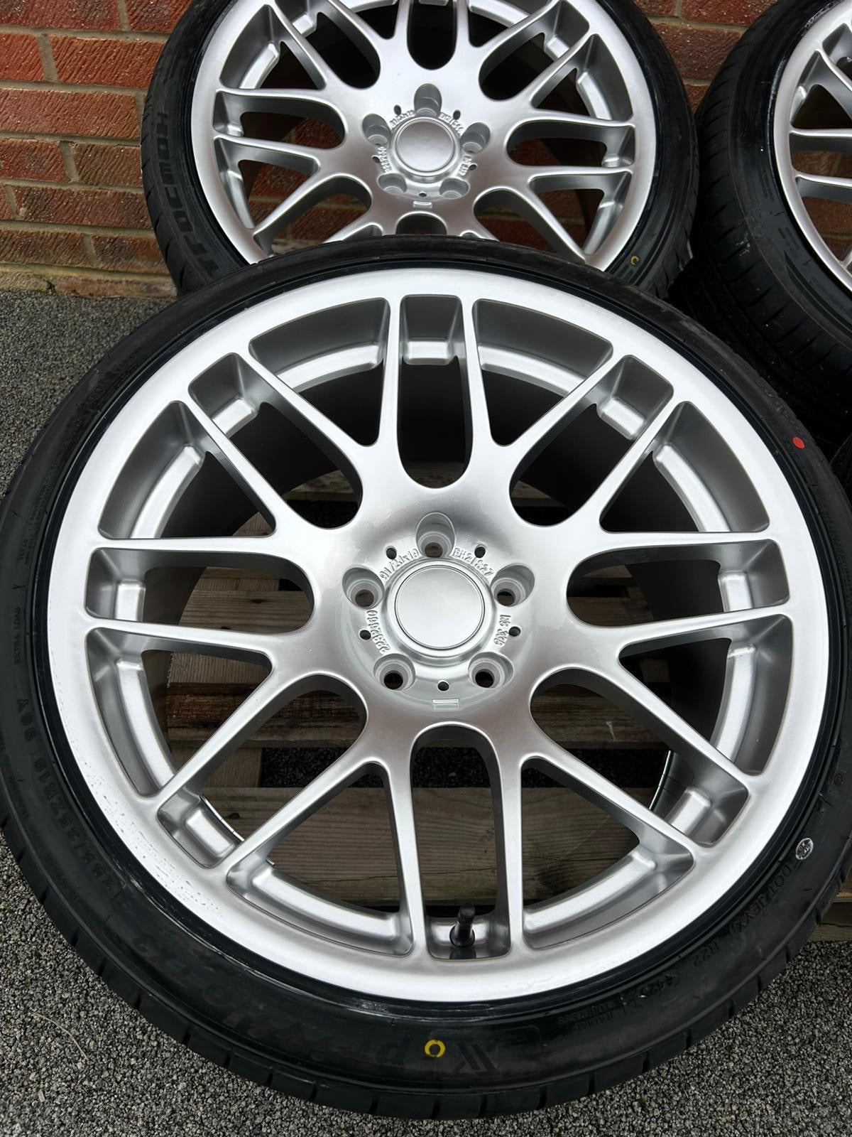 BMW CSL Style Alloy wheels Hyper Silver