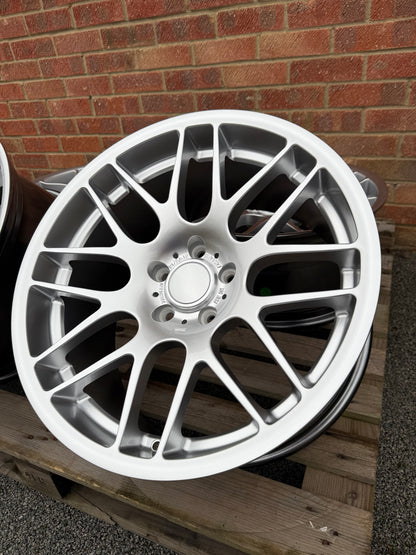 BMW CSL Style Alloy wheels Hyper Silver