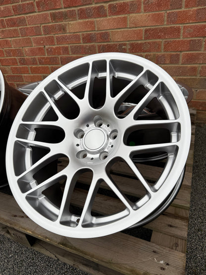 BMW CSL Style Alloy wheels Hyper Silver