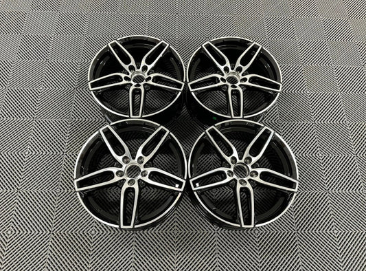 CLA AMG Sport Style Alloy Wheels Gloss Black