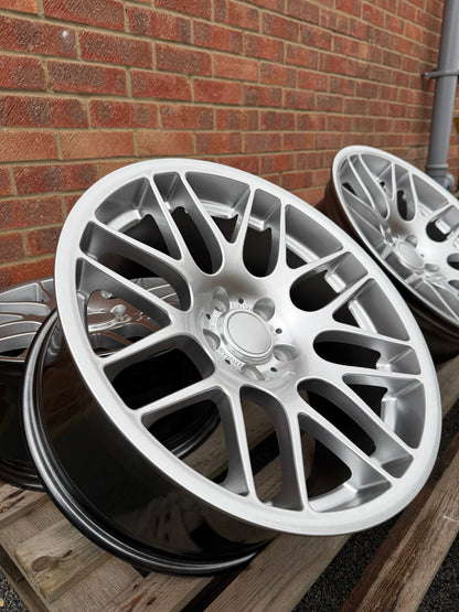 BMW CSL Style Alloy wheels Hyper Silver