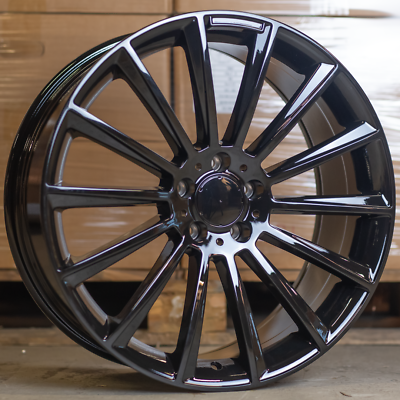 AMG Twist Style Wheels – Gloss Black