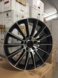 AMG Twist Style Wheels – Gloss Black  Machined