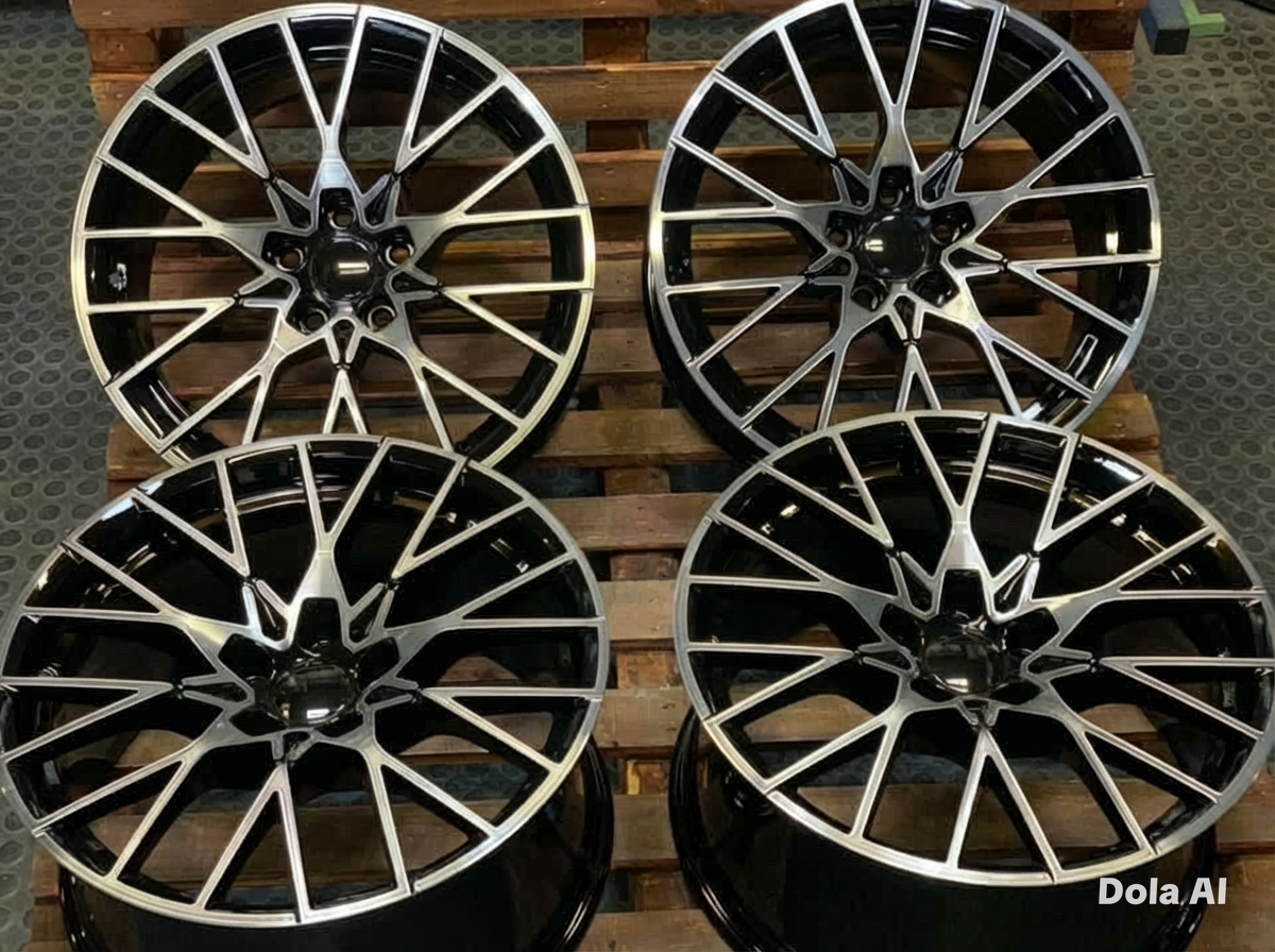 BMW M2 Competition style alloy wheels - Dark Tint Polished