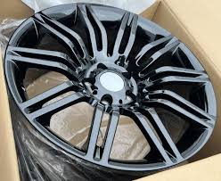 BMW "spyder" style alloy wheels Gloss black