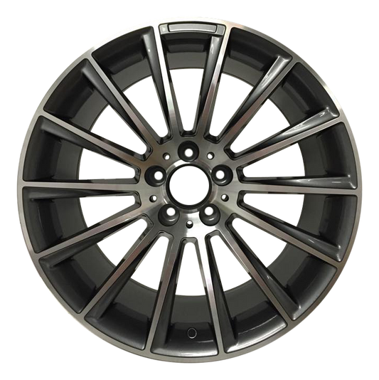 AMG Twist Style Wheels – Gun Metal  Machined