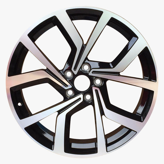 VW Clubsport Style Wheels – Gloss Black Machined