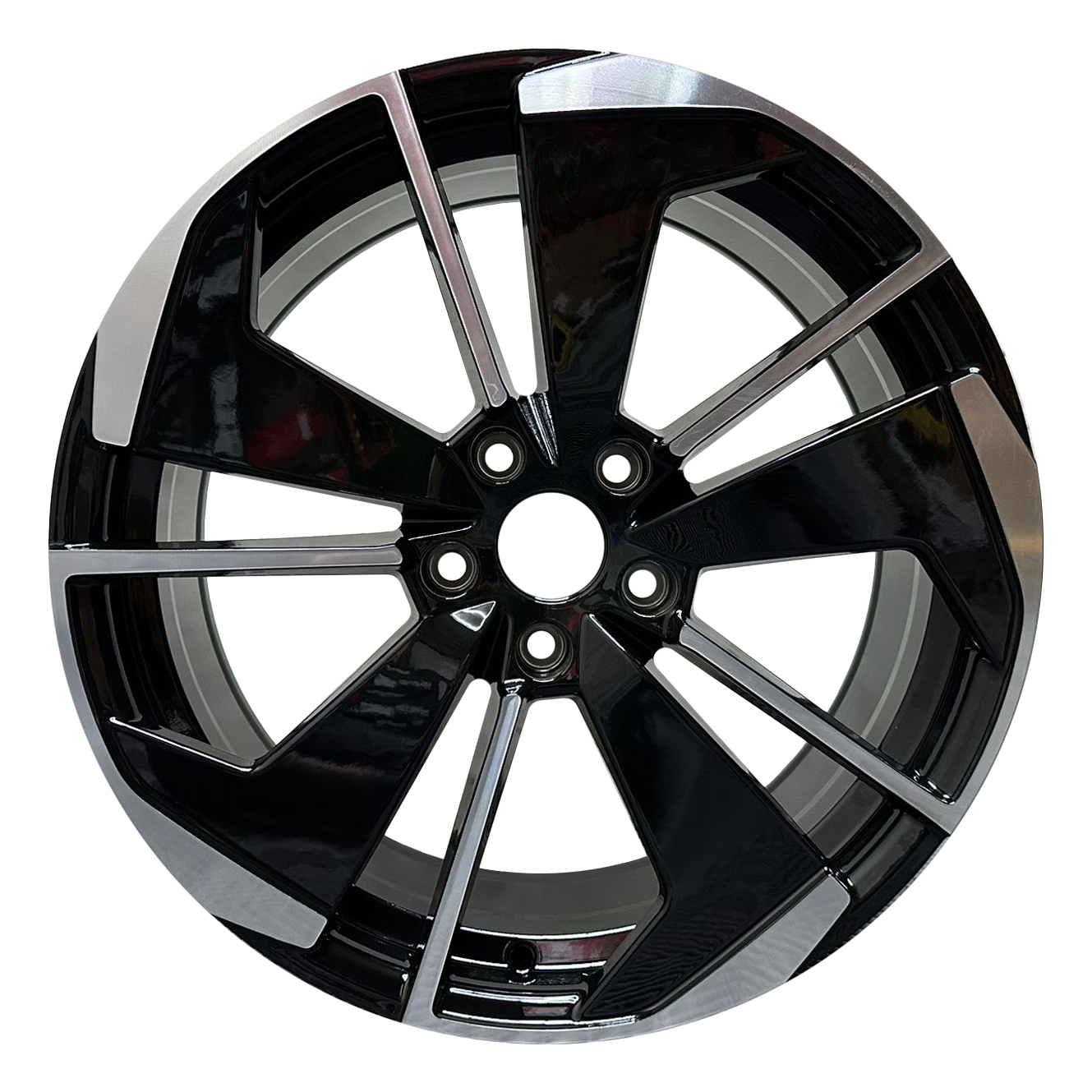 Skoda Comet Style Wheels – Gloss Black Machined