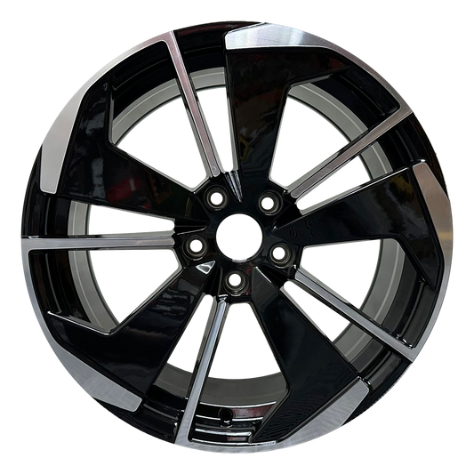 Skoda Comet Style Wheels – Gloss Black Machined