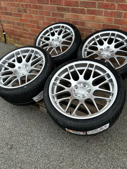 BMW CSL Style Alloy wheels Hyper Silver