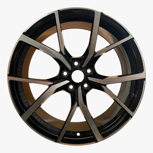 VW Estoril Style Wheels – Gloss Black Machined