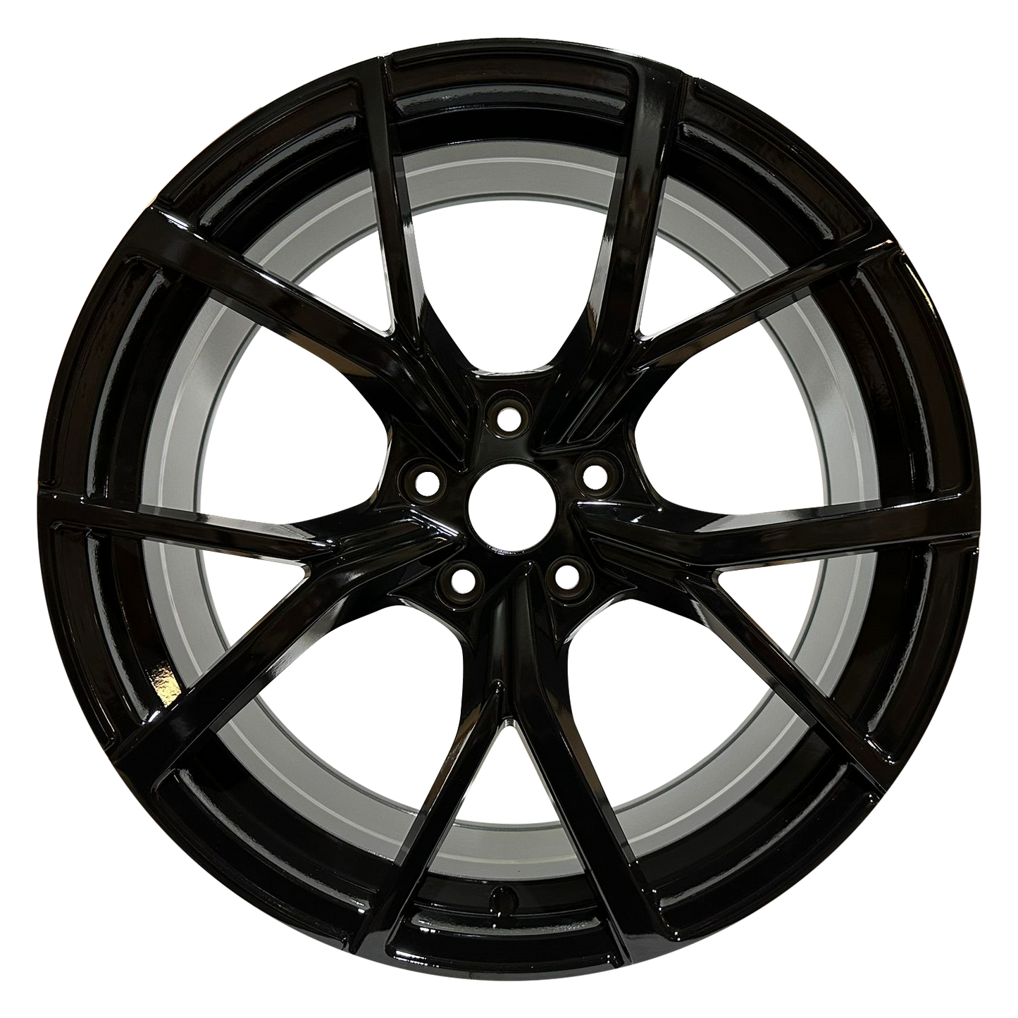 2021 VW Golf R Estoril Style Wheels – Full Gloss Black