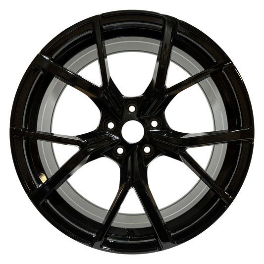 2021 VW Golf R Estoril Style Wheels – Full Gloss Black
