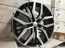 Golf Santiago Style Wheels – Gloss Black Machined