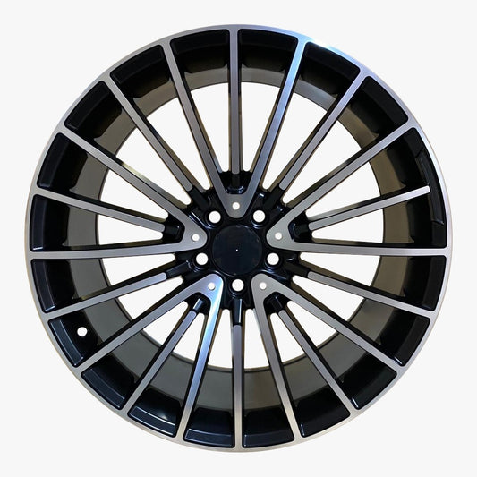 2024 AMG Twist Style Wheels – Gloss Black Machined