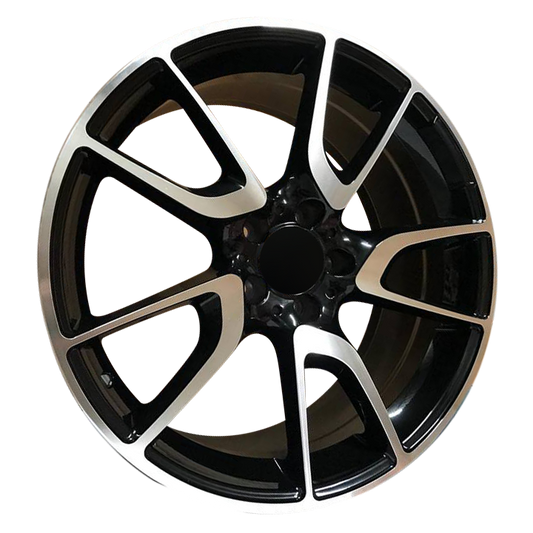 C43 AMG Style Wheels – Gloss Black Machined