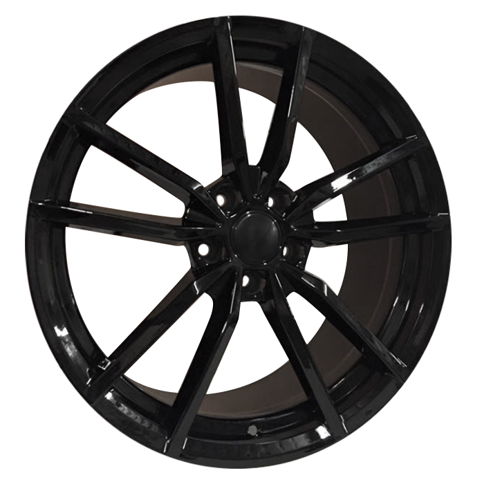 VW Pretoria Style Wheels – Gloss Black