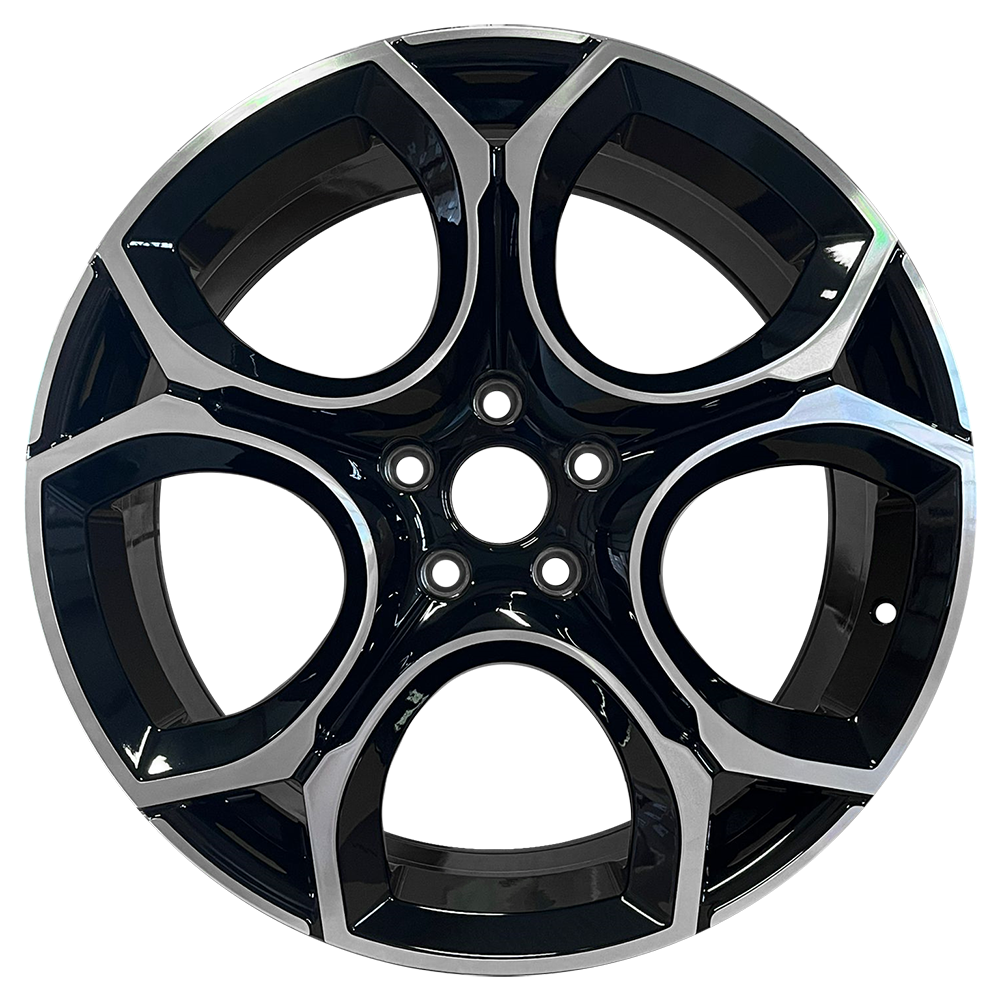 VW Queenstown Style Wheels – Gloss Black Machined