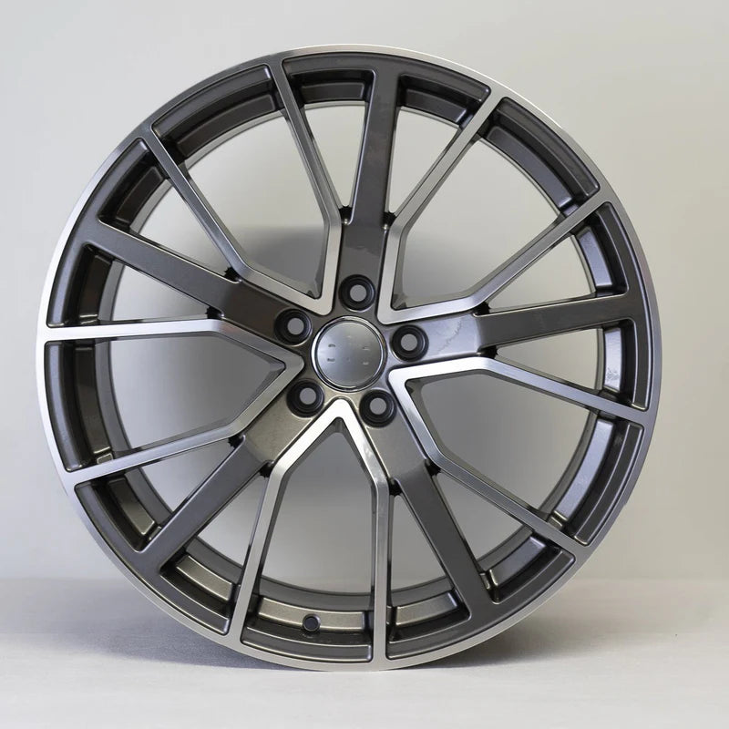 RS6 Performance Style Wheels – Gun Metal Machined