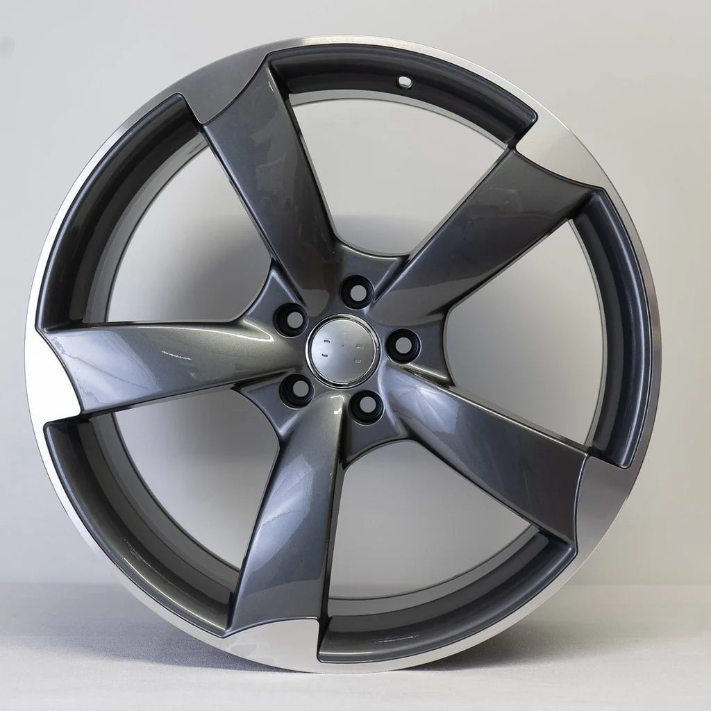 TTRS Style Wheels – Gun Metal Machined