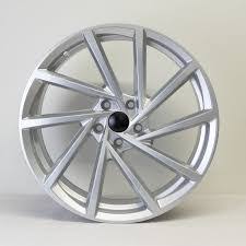 VW Spielberg Style Wheels – Quartz Silver