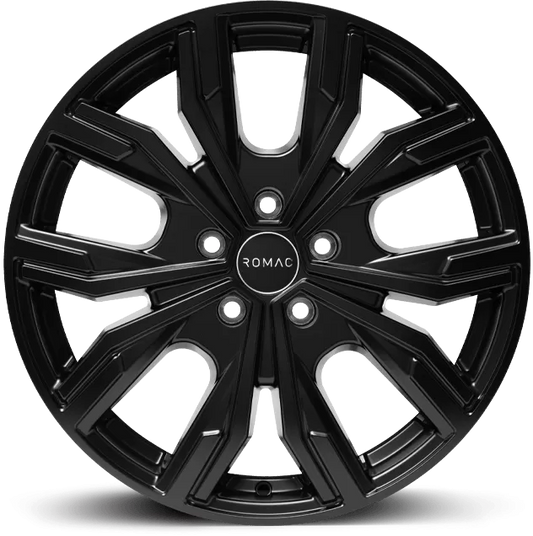 Romac Torque Alloy Wheels - Satin Gloss Black