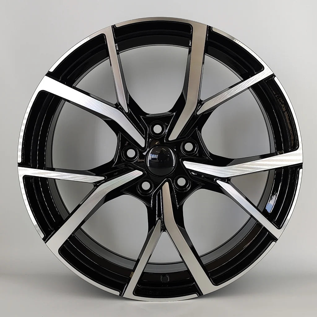 VW Estoril Style Wheels – Gloss Black Machined